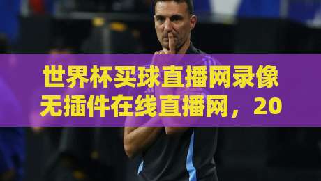 世界杯买球直播网录像无插件在线直播网，2026世界杯观赛新选择！