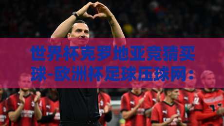 世界杯克罗地亚竞猜买球-欧洲杯足球压球网：2026年球迷必看的三大避坑指南