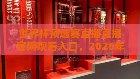 世界杯预选赛直播直播官网观看入口,2026年最全观赛指南(世界杯预选赛)