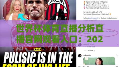 世界杯体育直播分析直播官网观看入口:2026年看球必备的三大入口与避坑指南