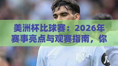美洲杯比球赛：2026年赛事亮点与观赛指南，你准备好了吗？
