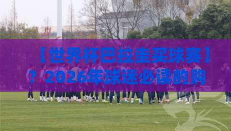 【世界杯巴拉圭买球赛】？2026年球迷必读的购票攻略与冷门观赛指南！