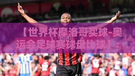 【世界杯摩洛哥买球-奥运会足球赛球盘比球】: 2026年球迷必读的盘口解析与实战技巧